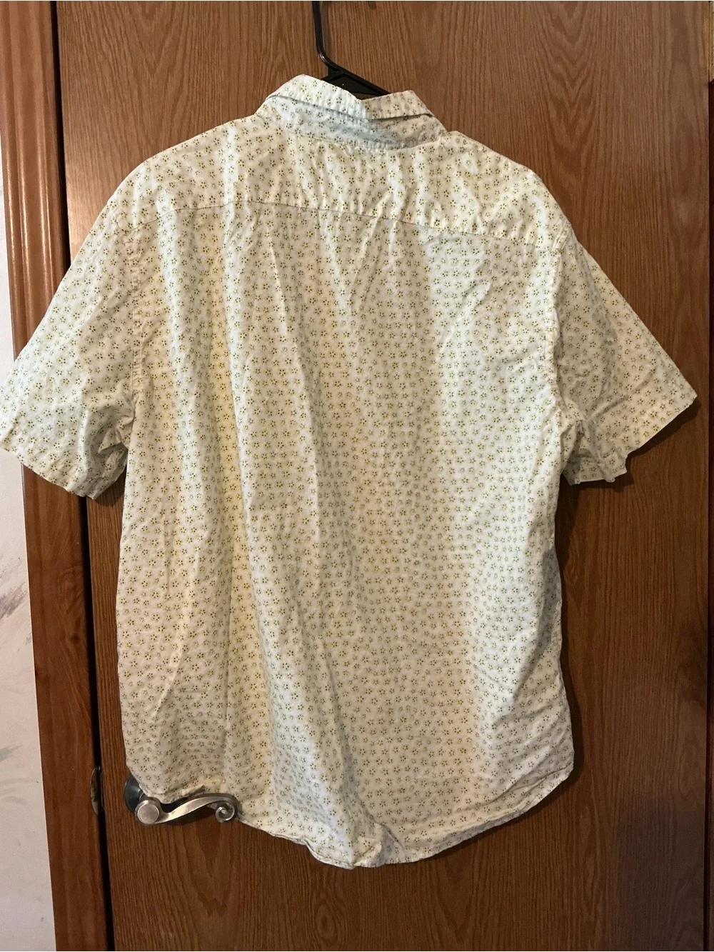 Banana Republic Standard Fit Floral Print Button-Down Shirt XL